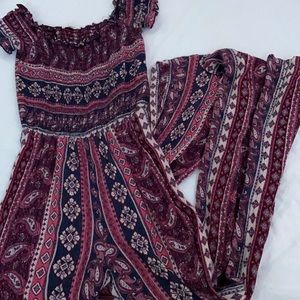 Agaci strapless jumpsuit